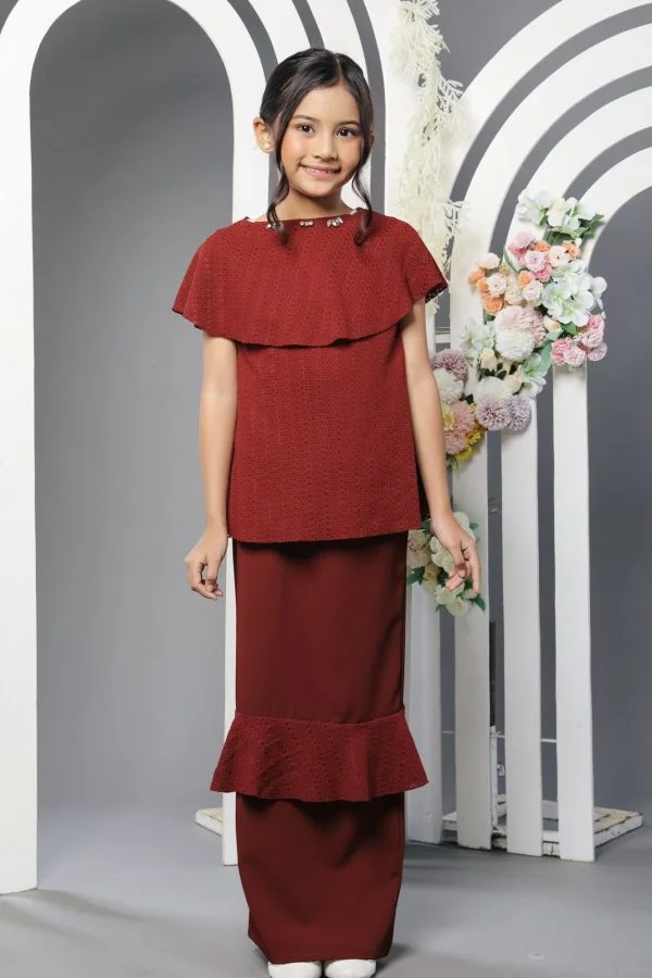 Audrey - Burgundy