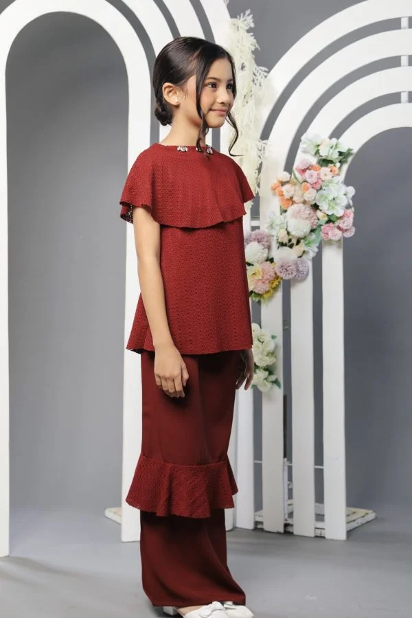 Audrey - Burgundy