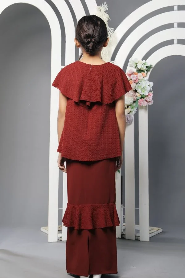 Audrey - Burgundy