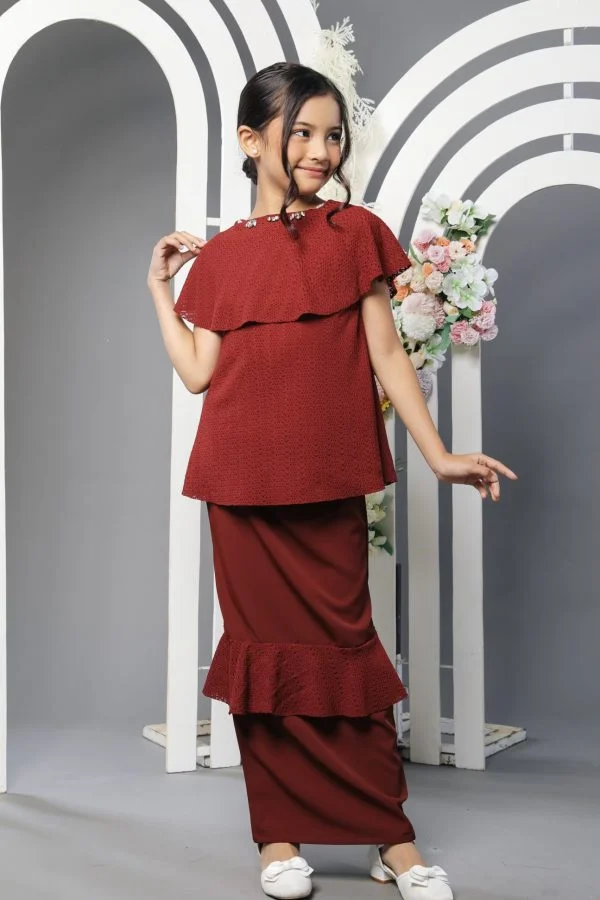 Audrey - Burgundy