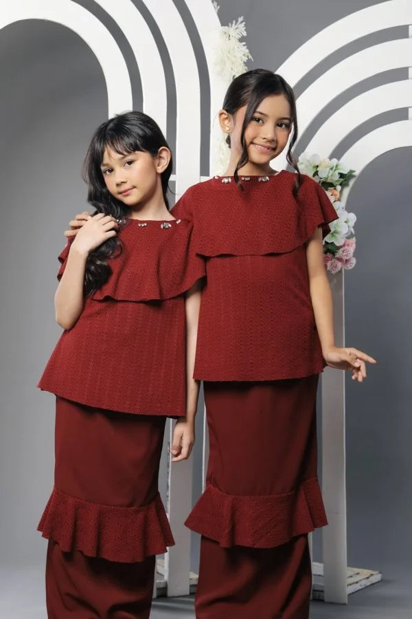 Audrey - Burgundy